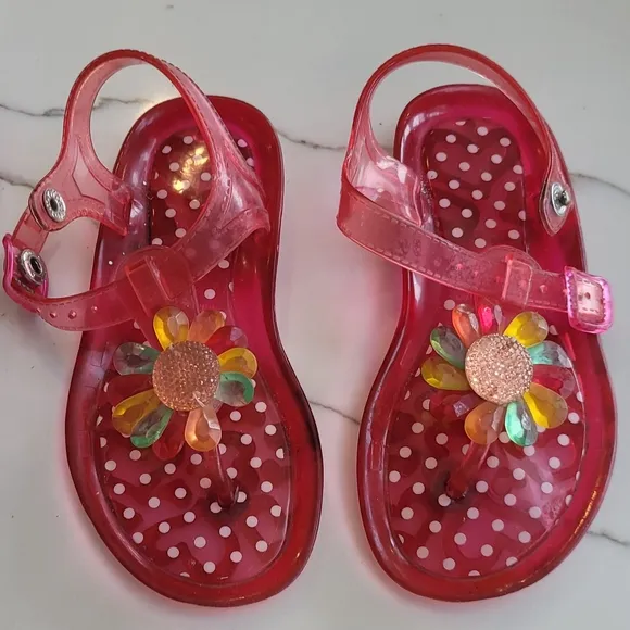 Bundle Og Girl's Summer Shoes Including Mini Melissa &amp; Saucony, Size 8