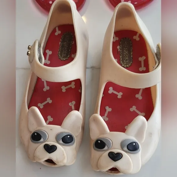 Bundle Og Girl's Summer Shoes Including Mini Melissa &amp; Saucony, Size 8
