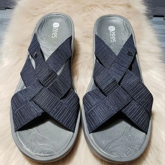Bzees Women's Disco Sandals shoes