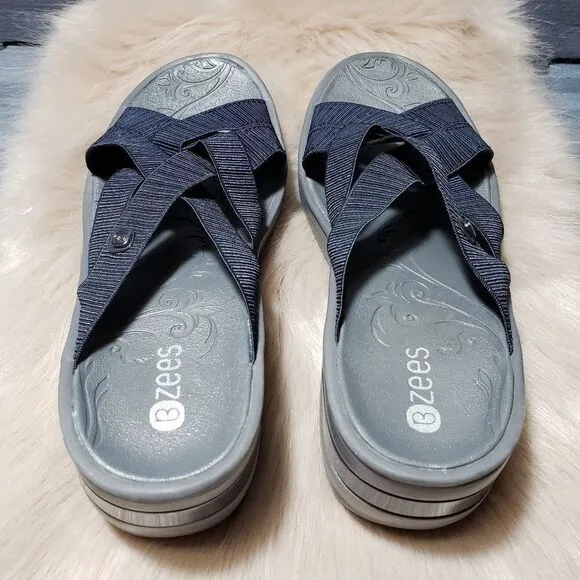 Bzees Women's Disco Sandals shoes