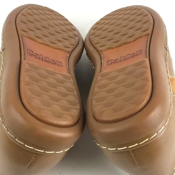 Calden Suede Leather Slip-on Casual Loafer Elevator Shoe Tan Men's Size 7