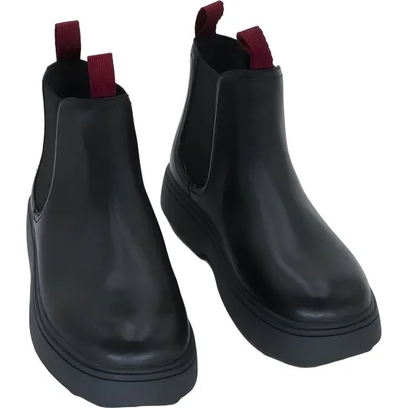 Camper Kids Norte Chelsea Boot, Black Leather, Size 13.5 US Big Kid/32 EU