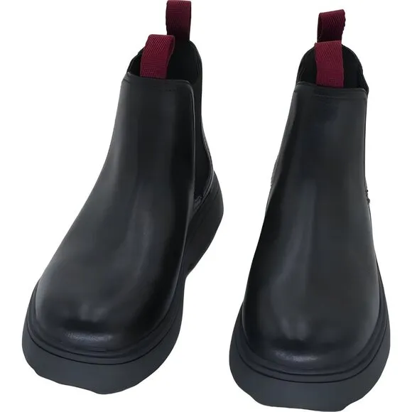 Camper Kids Norte Chelsea Boot, Black Leather, Size 13.5 US Big Kid/32 EU