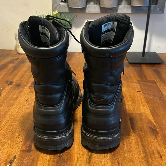 Carhartt #CMW8101 Oil Tanned  Black Leather 8&quot; Insulated Waterproof Work Boots