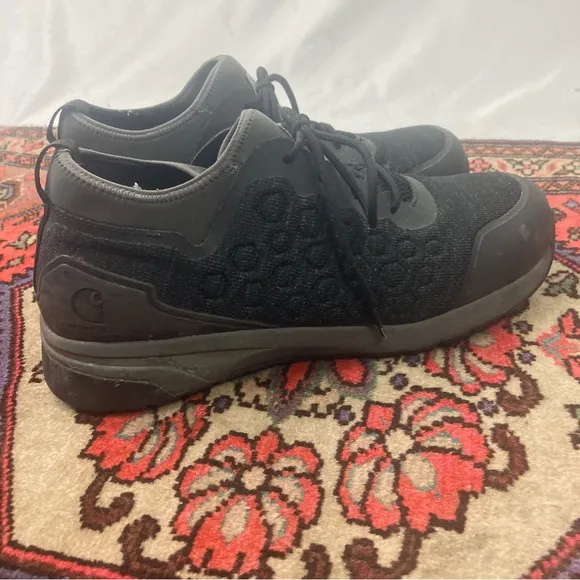 Carhartt Laced Safety Shoes Size 10.5 Qualifies Construction