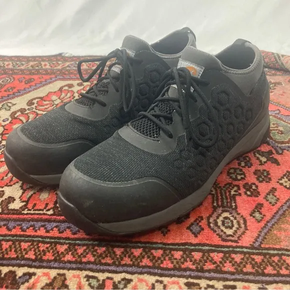 Carhartt Laced Safety Shoes Size 10.5 Qualifies Construction