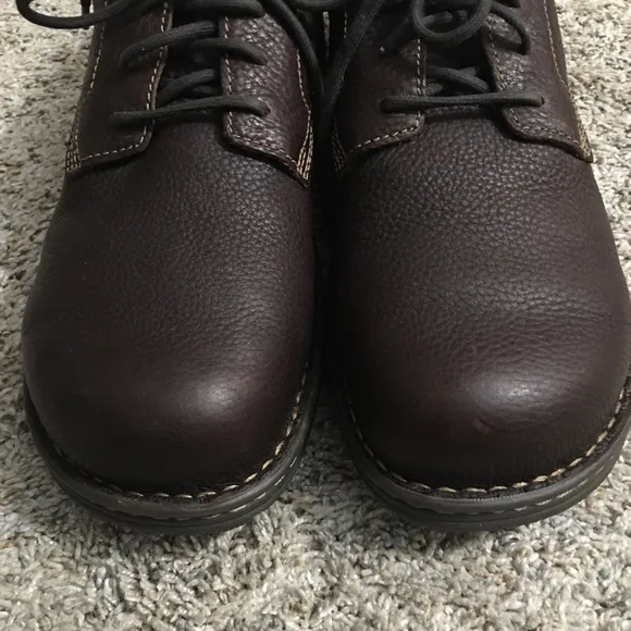 Carolina Brown Leather Safety Shoes