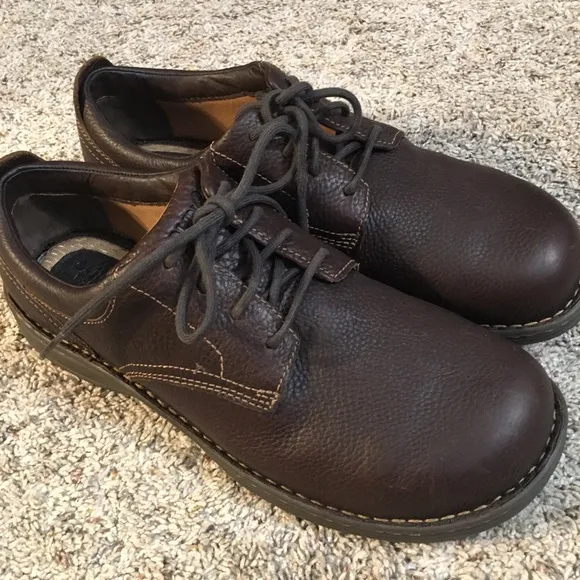 Carolina Brown Leather Safety Shoes
