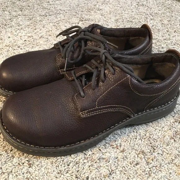 Carolina Brown Leather Safety Shoes