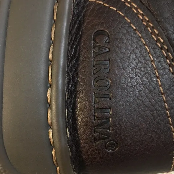 Carolina Brown Leather Safety Shoes