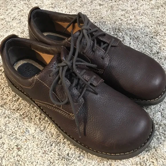 Carolina Brown Leather Safety Shoes