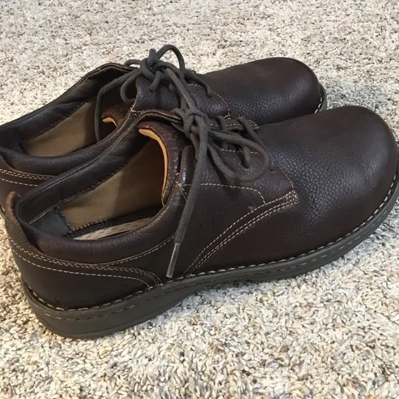 Carolina Brown Leather Safety Shoes