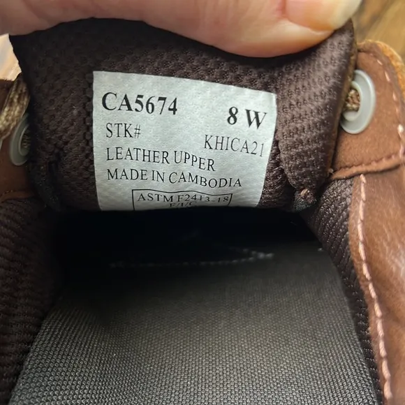 Carolina S-117 Ox Safety Toe Work Shoes