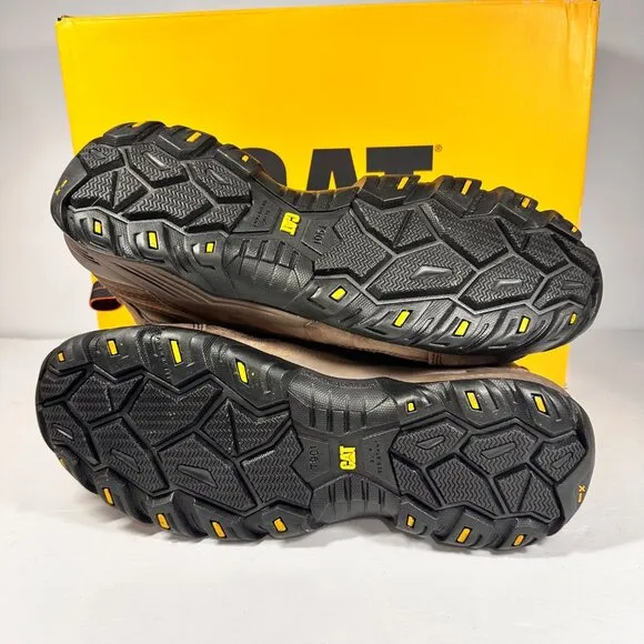 CAT Men's Composite Toe Waterproof Non-Slip Electrical Resistant Boots SZ 9.5