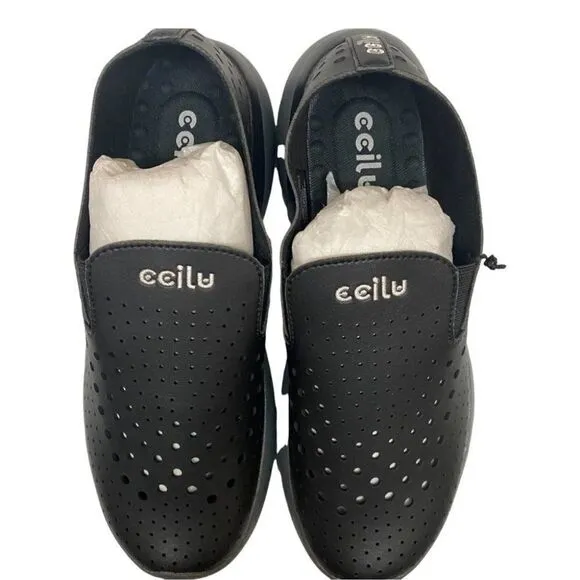 Ccilu  Kaza Katia Faux Leather Sneakers Casual Slip-On Trainers