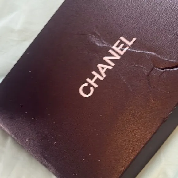 Chanel Black and Purple Sneakers