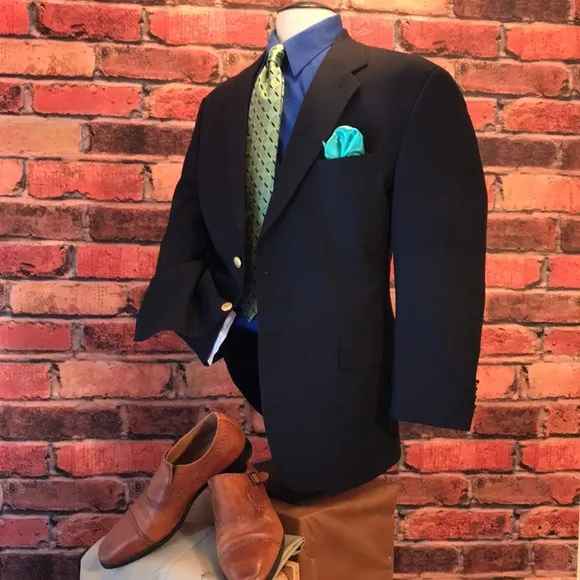 Chaps by Ralph Lauren Blue Blazer