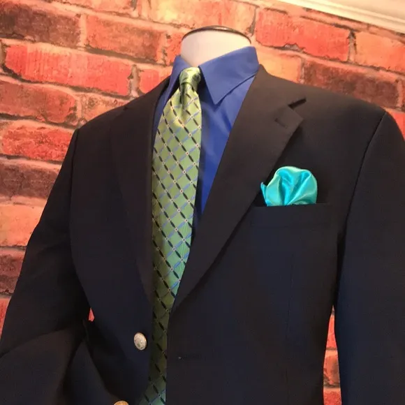 Chaps by Ralph Lauren Blue Blazer