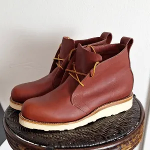 Chippewa Men's Size 7 1/2 EE Brown Leather Boots
