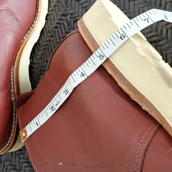 Chippewa Men's Size 7 1/2 EE Brown Leather Boots