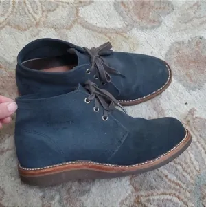 Chippewa Milford 5&quot; navy suede boots