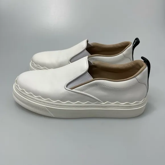 Chloé Lauren slip-on sneakers Women’s EU 35/US 5 $495. Lightly Used. With Box.