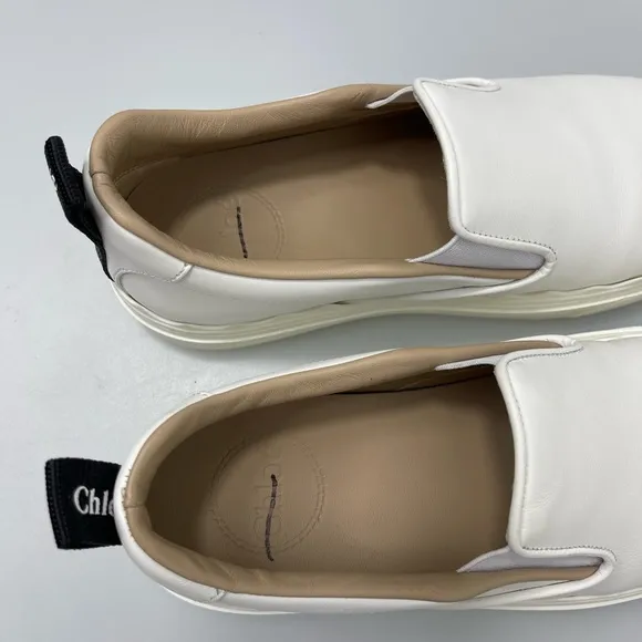 Chloé Lauren slip-on sneakers Women’s EU 35/US 5 $495. Lightly Used. With Box.