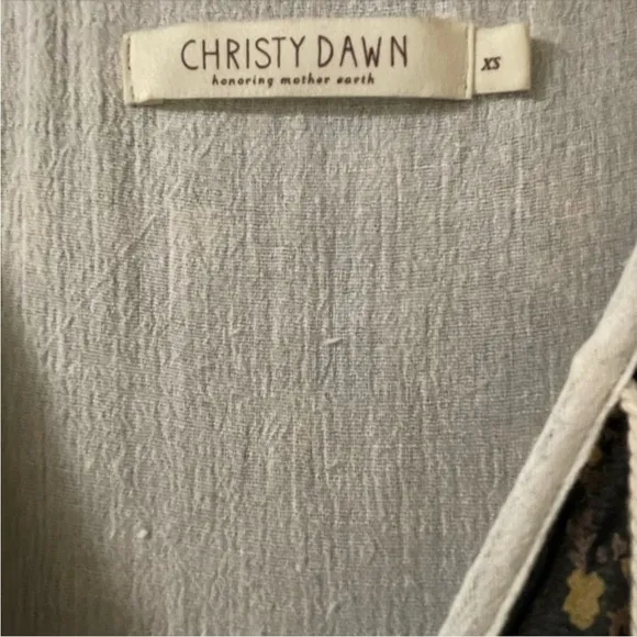 Christy Dawn Paloma Dress, Size XS, YarrowField print