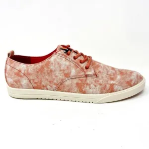 Clae Ellington Textile Fire Tie Dye Canvas Mens Premium Casual Sneakers