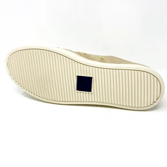 Clae Gregory SP Latte Leather Mens Casual Sneakers