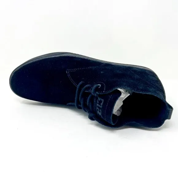 Clae Strayhorn Unlined Black Black Suede Mens Casual Sneakers