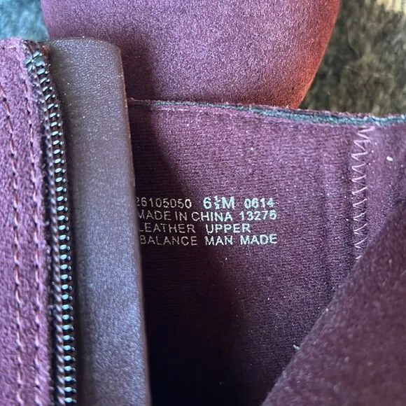 Clark Suede Leather Wedge Ankle Bootie Women’s Size 6.5 New