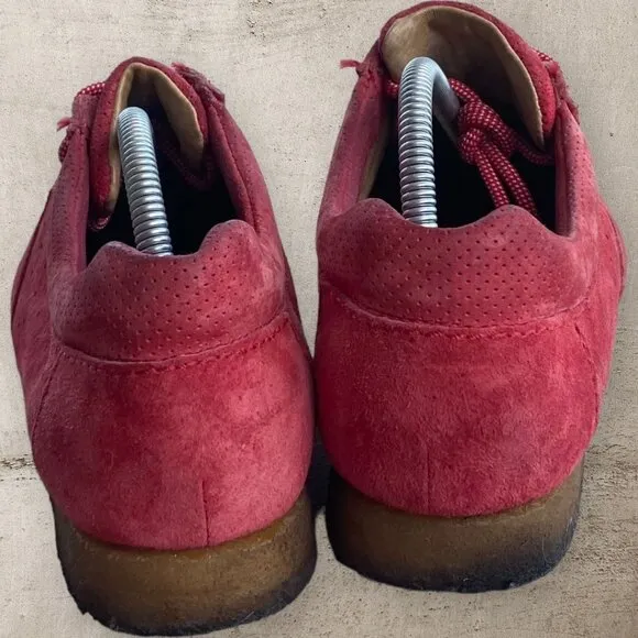 CLARKS x Ronnie Fieg Kildare Poppy RED Kith Samba Size 9.5‎ M Classic Casual