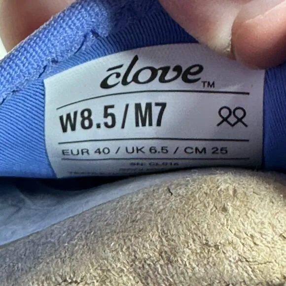 Clove Aeros Aurora Nursing Shoes Purple Blue Ltd Edition Women W8.5/M7 Men