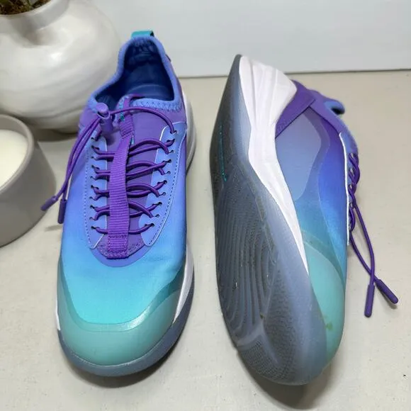 Clove Aeros Aurora Nursing Shoes Purple Blue Ltd Edition Women W8.5/M7 Men