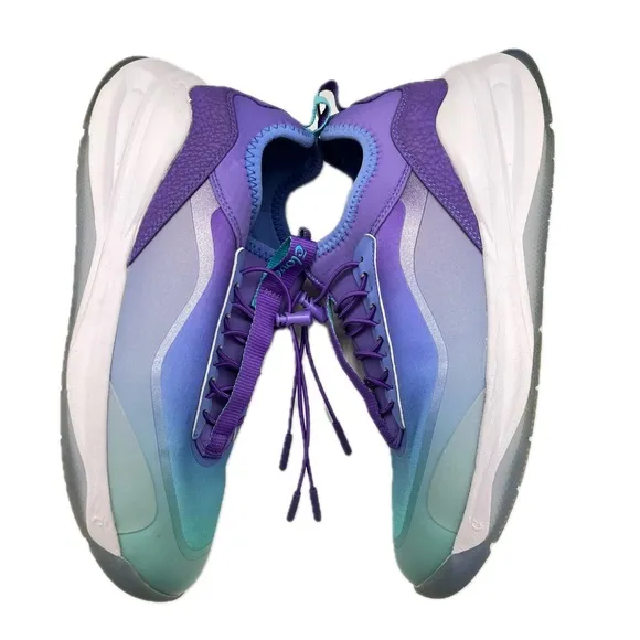 Clove Aeros Nursing Healthcare Shoes Ombre Purple/Teal Size Women's 10.5 EU 42.5