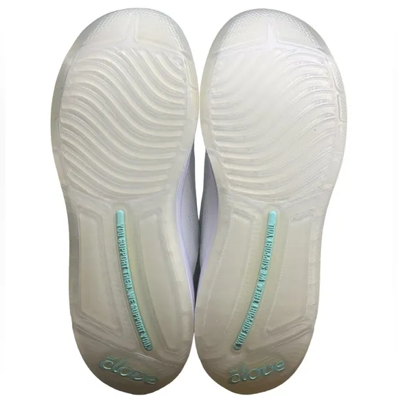 Clove Brilliant White Nurse Shoes Women’s Size 10 Nursing School Sneakers
