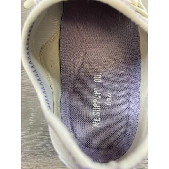 Clove Classic CL0026 Womens 10 White Nurse Leather Athletic Nursing Sneaker Shoe