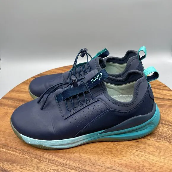 Clove Classic Mens Size 9 Nursing Shoes Blue on Blue Working Healthcare Sneakers