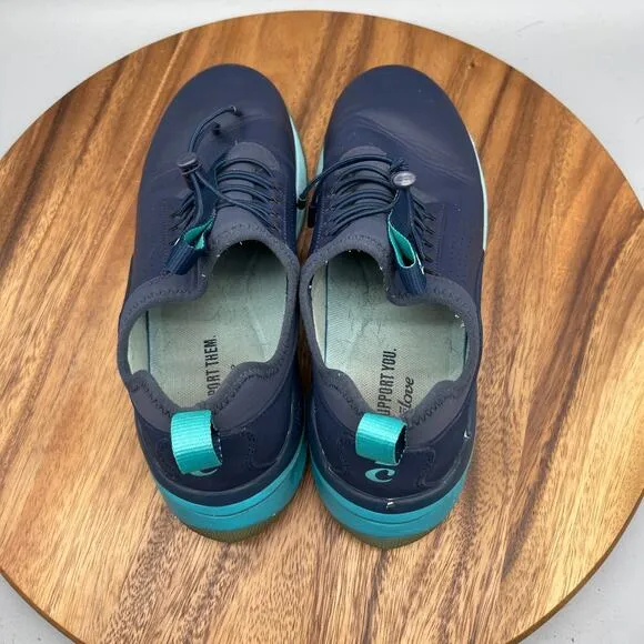 Clove Classic Mens Size 9 Nursing Shoes Blue on Blue Working Healthcare Sneakers