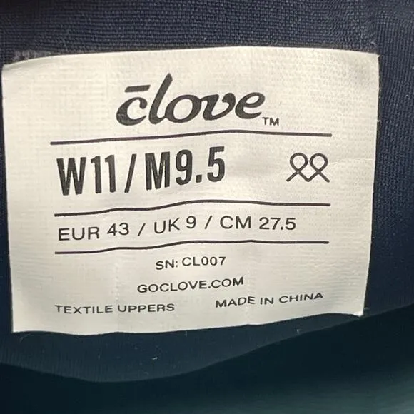 Clove Classic Shoes Womens 11 Nursing Blue Working Healthcare Medical Sneakers
