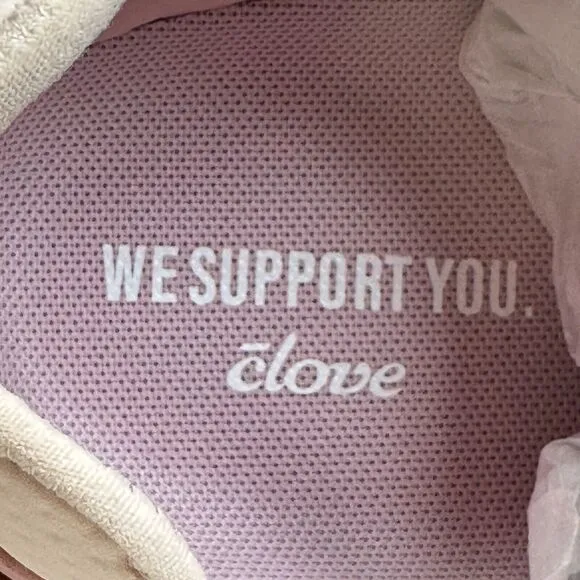 Clove Comfort Nursing/Healthcare Shoes Pink Up Sneakers Women W8.5/M7 Men NWB