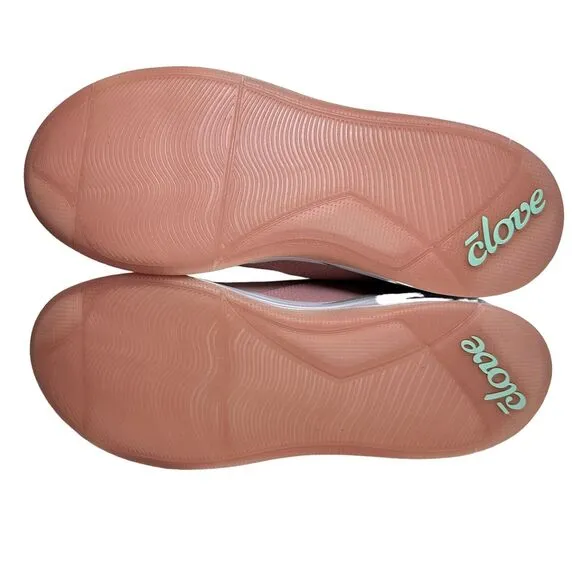 Clove Comfort Nursing/Healthcare Shoes Pink Up Sneakers Women W8.5/M7 Men NWB