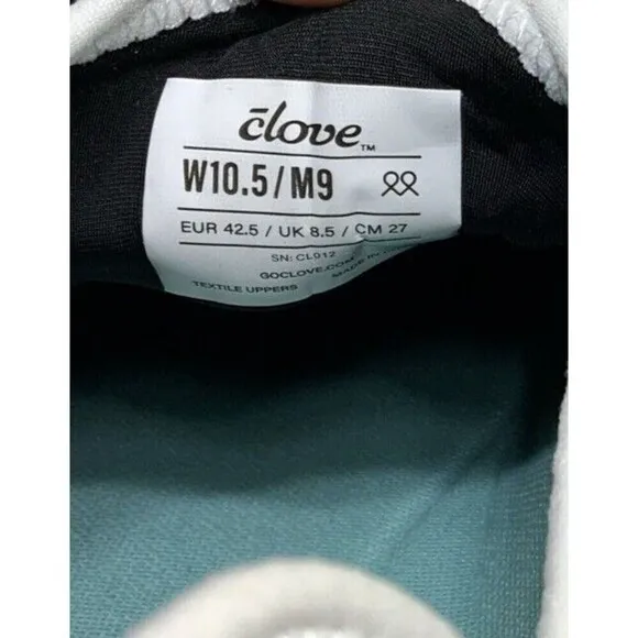 Clove Comfort Sneakers Nursing Shoes Women's 10.5 Men's 9 NEW (no box)