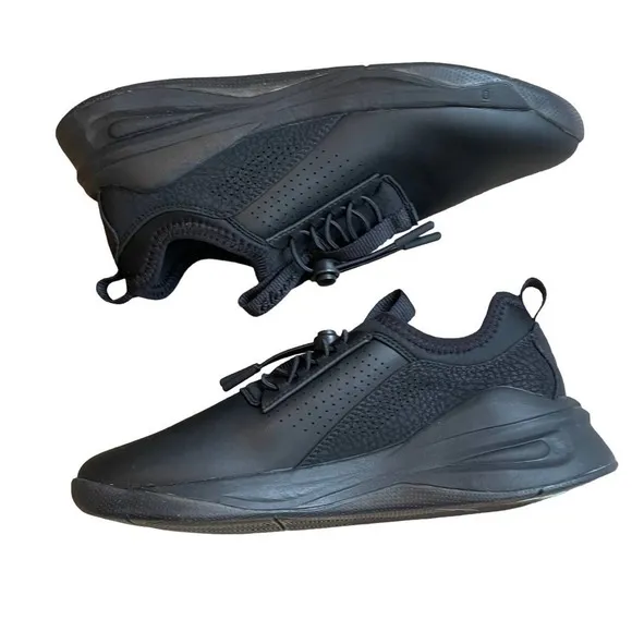Clove Lace Up Comfort Nursing Healthcare Classic Shoes Black Size 6.5W NWOB