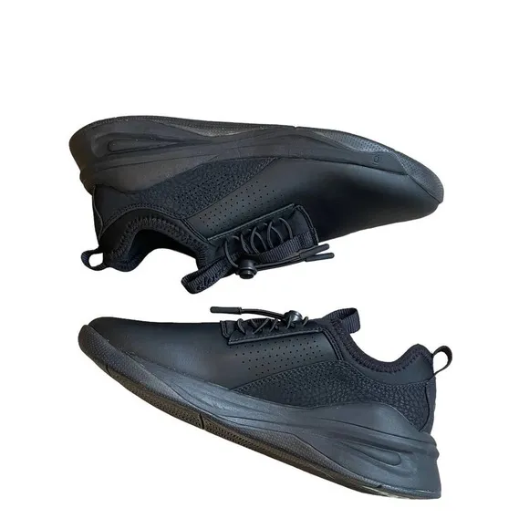 Clove Lace Up Comfort Nursing Healthcare Classic Shoes Black Size 6.5W NWOB