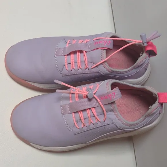 Clove Lilac Lavender Nursing Shoes Women's Pink Purple Athletic Sneakers size 7
