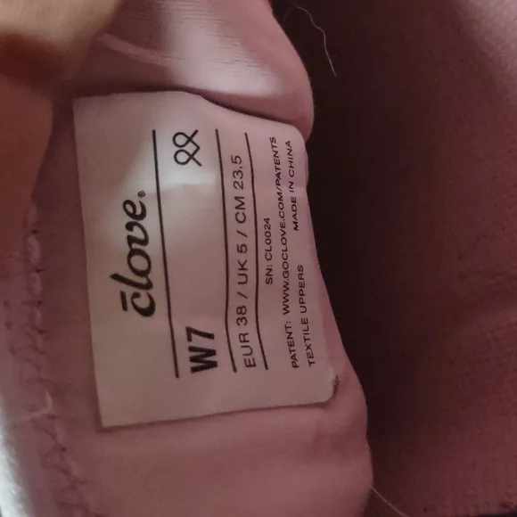 Clove Lilac Lavender Nursing Shoes Women's Pink Purple Athletic Sneakers size 7