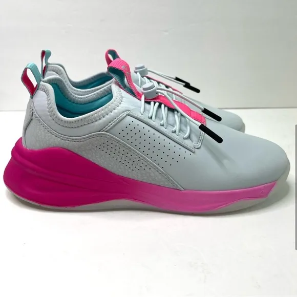CLOVE Limited Edition Electron Rose Blue Pink Nurse Sneakers Shoes NEW Size 7.5