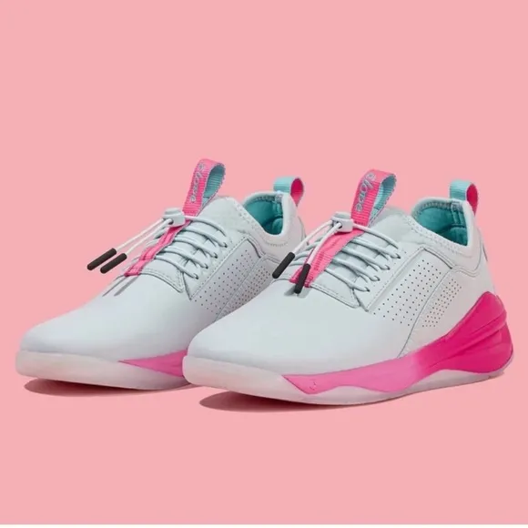 CLOVE Limited Edition Electron Rose Blue Pink Nurse Sneakers Shoes NEW Size 7.5